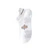 Calcetines Zhuji para Hombre Otoño Nuevo Color Sólido Algodón Calcetines Desodorantes Malla Transpirable Juventud Deportes Baloncesto Calcetines Cortos