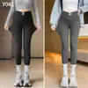 Pantalones de Maternidad para Otoño 2026, Estilo Nuevo, Pantalones Largos con Soporte para el Vientre de Embarazo, Leggings No Ajustados para Mujeres Pequeñas, Ropa de Primavera