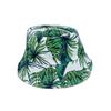 Sombrero de Pescador de Planta Tropical Nuevo Sombrero de Sol de Hoja Grande Estampado Sombrero de Sol para Hombres y Mujeres Mismo Estilo Sombrero de Protección Solar para Adultos para la Playa