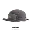 Gorra de Béisbol de Cinco Paneles de Color Bloqueado de Secado Rápido para Hombres y Mujeres en Verano, Ligera para Exteriores, con Visera, Versátil, Sombrero de Ala Suave