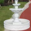 Pozo de los deseos de estilo europeo para jardín exterior, fuente paisajística, elemento de agua para patio, decoración, atrezo para exhibición de bodas de hotel, estudio