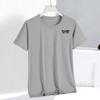 Playera Deportiva Versátil Transfronteriza Estampada de Malla de Hielo de Seda Verano Suelta Talla Grande Moderna Casual Manga Corta para Hombre de Seda de Hielo