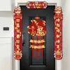Couplet Ano do Cavalo 2026 Festival da Primavera Novo Arranjo de Porta de Casa para o Ano Novo Decoração de Adesivo de Porta Conjunto Magnético de Couplets de Primavera para o Ano Novo