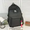Mochila Casual de Estilo Coreano de Moda para Pareja de Estudiantes Universitarios Versátil de Gran Capacidad para Viajes de Negocios Bloqueo de Color Mochila Simple