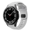 Compatível com a pulseira do Samsung Galaxy Watch6 5 e com a pulseira de silicone com fecho reverso ondulado para Samsung Watch6 5 4.