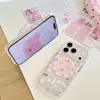 Padrão de Desenho de Urso Adequado para Capa de Celular iPhone 18promax Apple 17 Fofo 16 Suporte 15 Magnético