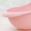 Lavador de Arroz de Cocina Engrosado de Colores, Colador para Lavar Arroz, Recipiente para Lavar Arroz, Cesta de Drenaje de Plástico para Verduras, Cesta para Lavar Verduras, Cestas Grandes y Pequeñas