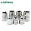 SATA 12701 dado para destornillador 10mm serie 6-kantagonal hexagonal forma de flor cabeza de dado E4-E20