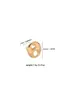 Pendientes y Anillos Geométricos de Corazón y Estrella de Acero Inoxidable Originales Transfronterizos, Diseño de Nicho, Lujo Ligero, Accesorios Versátiles