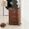 Cesta de ropa sucia dividida para uso doméstico, cesta de lavandería de gran capacidad con ruedas, cesta de ropa sucia para baño, cesta de almacenamiento de ropa