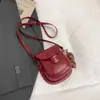 Bolso de Nicho de Gama Alta para Mujer Otoño e Invierno 2025 Nuevo Bolso Retro de Hombro Cruzado Popular Ins Bolso Mini tipo Silla de Montar