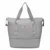 Bolsa de Viaje Expandible de Gran Capacidad, Cubierta Conveniente, Maleta de Ruedas, Viaje de Negocios de Corta Distancia, Bolsa de Tela Oxford para Mujeres Embarazadas