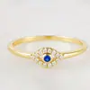 Jiuqin Joyería Europa y Estados Unidos Transfronterizo Alto Nivel Frío Viento Ojo de Diablo Anillo Moda Tendencia Joyería