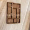 Marco de Fotos Magnético para Refrigerador de Madera, Colgador de Joyería en Miniatura, Colgador Antiguo, Caja Decorativa de Conchas y Caracolas Multiespecificación, Adornos Pequeños para DIY