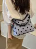 Bolso de Tote de Lunares Nuevo 2026 para Mujer, Gran Capacidad, Elegante Bolso de Hombro, Alto Valor Estético, Bolso de Mano de Moda para el Trabajo y los Viajes Diarios