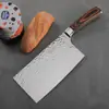 Cuchillo de Cocina para Uso Doméstico, Cuchillo para Filetear de Chef, Cuchillo de Doble Propósito para Picar y Filetear, Cuchillo de Cocina de Acero Inoxidable