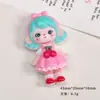 Accesorios de Resina DIY de Dibujos Animados Joyería Fruta Vestir Chica Pegamento de Crema Pasador Funda de Teléfono Móvil Hebilla de Zapato Llavero Colgante
