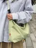Bolsa Transversal Grande Capacidade Estilo Dumpling, Bolsa de Ombro de Alta Qualidade Novo Estilo, Bolsa Versátil de Verão para Estudantes Universitários e Pessoas que se Deslocam, Bolsa Feminina
