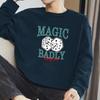 Camiseta de Manga Larga de Algodón Puro de Peso Pesado para Hombre 260g Nueva Colección Otoño e Invierno Camisa para Capas Estilo Americano Holgada de Algodón Camisa de Otoño