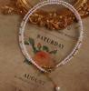 Collar Roto de Plata Madreperla para Madres de los Padres Cadena para Clavícula de Mujer Simple Versátil Nicho de Alta Gama Collar de Perlas Joyería de Perlas de Arroz