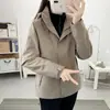 Jaqueta três em um para uso externo e viagens, jaqueta softshell de alta qualidade para esportes e atividades ao ar livre femininas, corta-vento masculino, impressão personalizada com logotipo