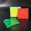 Cubierta Protectora para Caja de Cables, Instalación Oculta sin Clavos, Tapa para Caja Base Tipo 86, Tapa para Caja de Conexiones Roja y Blanca, Autocierre, No Requiere Tornillos