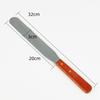 Herramientas para Hornear Espátula para Crema de Pastel Cuchillo Decorador Cuchillos Rectos Cuchillos Raspadores Cortador de Masa de Acero Inoxidable