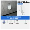 Orinal de Pared con Tapa, Sin Taladro, para Uso en Baño Doméstico, Orinal Expuesto para Hombres
