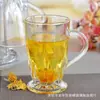 Vaso de Vidrio para Café Helado Jugo Taza para Bebidas Calientes y Frías Taza de Leche con Base Hielo Vaso para Latte Helado Americano Vaso para Agua Mineral