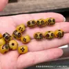 Venta de Liquidación de Cuentas Antiguas Estilo Tibetano con Incrustaciones de Hueso de Camello y Hueso de Vaca, Cuentas Sueltas para Manualidades DIY, Cuentas de Oración Budista y Accesorios de Joyería