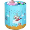 Cubo de baño plegable para bebés y niños, cubo de baño de cuerpo completo para adultos, bañera ajustable, venta al por mayor
