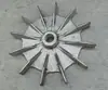 Motor de capacitor de doble valor monofásico aspa de ventilador de aluminio 12-14-15-16-17-18-20 sin balanceo tipo tornillo de fijación resistente a altas temperaturas
