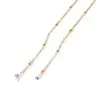 Cadena de metal para mascarillas y gafas, famosa en Internet, estilo retro, con cadena de perlas, colgante para gafas, cordón anticaída.