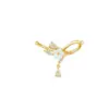 Colgante Venta Caliente Transfronteriza Estilo Coreano Collar de Flores Pulsera Accesorios Cobre Microincrustado Circonita Lujo Ligero Nicho Cadena de Clavícula Accesorios