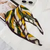Lenço de Seda Coreano Fácil de Cuidar e Resistente a Amassados, Lenço Decorativo Pequeno para Pescoço com Padrão Paisley Listrado Bolinhas Diamante Fashion Retrô, Lenço de Cabeça, Lenço