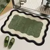 Tapete de chão para banheiro estilo vintage, absorvente e antiderrapante, tapete macio para os pés para entrada de banheiro, tapete para os pés de lavatório doméstico, disponível para atacado