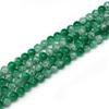 Cuentas de Vidrio Crackelado Materiales para Manualidades con Cuentas Pulsera Collar Cuentas Sueltas de Vidrio Cuentas Florales Cuentas Crackeladas