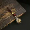 Chaveiro de Bolsa de Dinheiro dos Doze Signos do Zodíaco, Chaveiro que Atrai Riqueza, Bolsa das Cem Bênçãos, Pingente de Carro, Joia de Metal Masculina, Atrai Fortuna