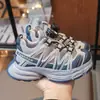 Zapatos para niño 2026 nueva primavera y otoño suela blanda populares de malla para niño zapatillas deportivas tipo papá zapatillas de correr de suela blanda para niño