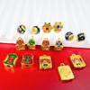Colgante Antiguo Fa Shajin Tíbet Zakiram Colgante Proverbios de Seis Caracteres diy Abalorios Juego Literario Retro Accesorios de Pulsera