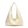 Bolsa de Axila Vintage Grande Capacidade para Comutador Feminina Inverno 2024 Nova Bolsa de Ombro de Alta Qualidade Bolsa Tote Simples Versátil