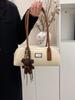 Bolso Retro de Alta Gama para Mujer 2024 Invierno Nuevo Diseño Nicho Bolso de Hombro Sobaco Bolso Baguette Portátil de Moda