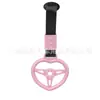 Cuerda de remolque de pasta para coche nuevo, pulsera de tracción para volante con forma de corazón JDM, colgante interior, correa de remolque para parachoques