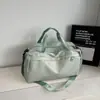 Nova bolsa de ginástica, bolsa de armazenamento de bagagem esportiva para yoga à prova d'água com compartimento separado para sapatos, bolsa transversal de grande capacidade para viagens curtas