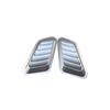 Suprimentos do Fabricante Capô de Saída de Ar Falsa Decorativa para Exterior de Carro em Forma de Folha, Saída de Ar Decorativa para Capô, Respiro Modificado