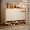 Gabinete para zapatos de entrada, uso doméstico, gabinete para vestíbulo interior, gabinete de almacenamiento, diseño de montaje en pared, nuevo modelo 2026, zapatero para exteriores para pasillos