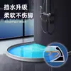 Tira barrera de agua para umbral de silicona, tira impermeable para baño, tira bloqueadora de agua para cabina de ducha, tira barrera de agua para suelo autoadhesiva