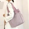 Nova Bolsa de Ombro de Lona Bolsa de Tecido de Nylon Transfronteiriça Japonesa Grande Capacidade Multibolsos Bolsa de Mão Casual