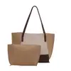 Bolso de Hombro/Bolso de Mano Casual para Mujer con Textura Simple Retro para el Trabajo, Nuevo Estilo Otoño 2026, Gran Capacidad