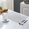 Posavasos de Mesa Occidental Tianzige Transfronterizo Posavasos de Mesa Aislante de Calor de Lujo Ligero Posavasos para Tazón Alfombrilla de Escritorio Infantil Moda Nórdica